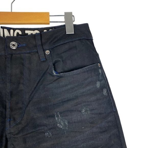 G-star Raw Men's Black Occotis 3301 Slim Jeans Restored Distressed US 31 X 34 - Picture 5 of 16